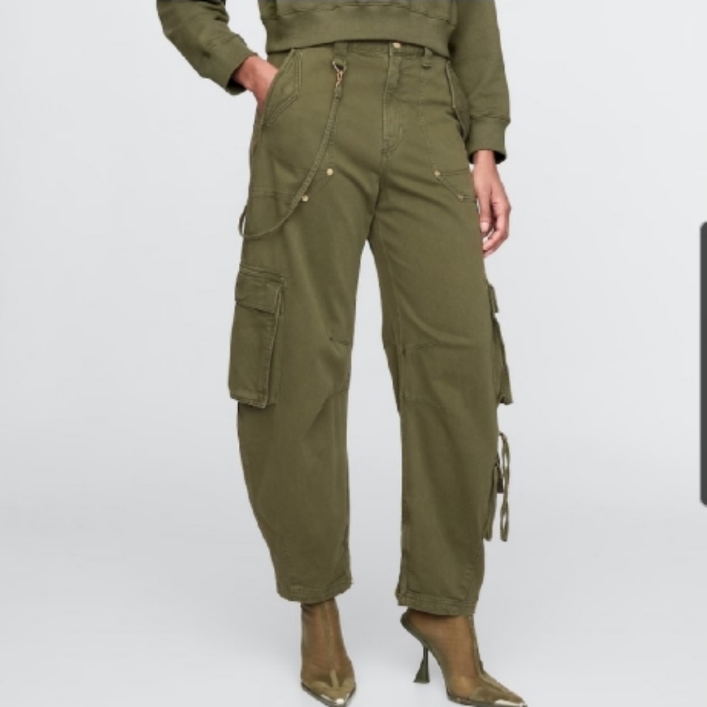 GAP x Cult Gaia Green Cargo Pants- SOLD OUT EVERYWHERE